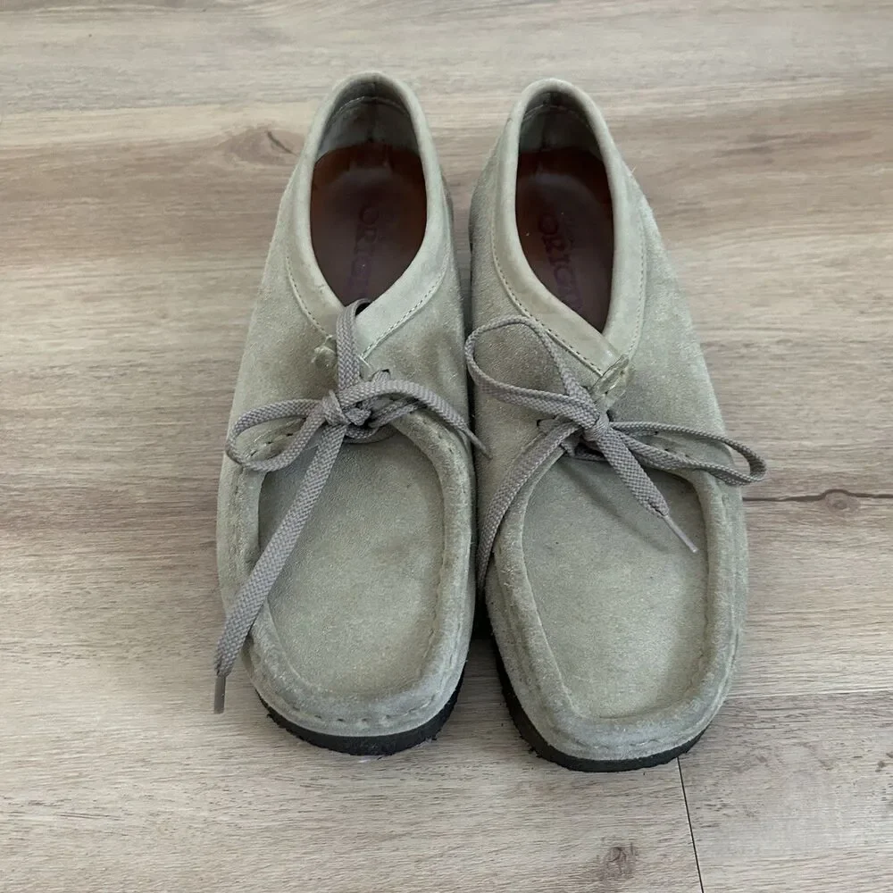 Clarks ORIGINALS Mens Wallabee Boot Suede Boots Size 9 Maple